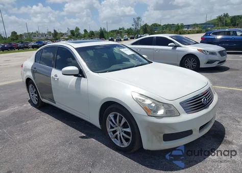 2008 Infiniti G35X z USA, uszkodzony, nr VIN JNKBV61F88M264926
